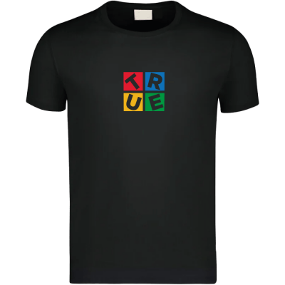 T-Shirt „TRUE LOVE TRUE LIFE“ – Schwarz | Beidseitig bedruckt